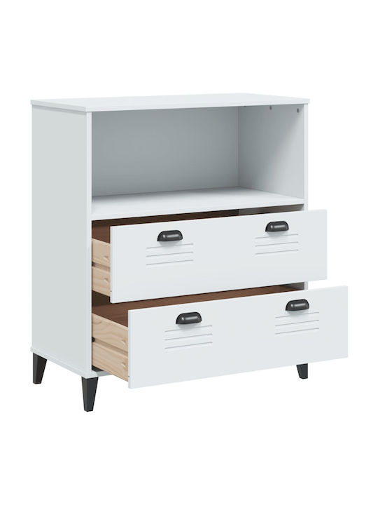 Bibliothek Viken White 80x40x90cm