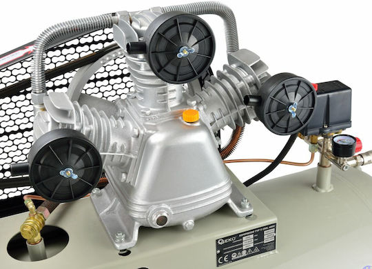Geko Dreiphasig Luftkompressor 92dB mit Leistung 4hp und Lufttank 200Es G80310
