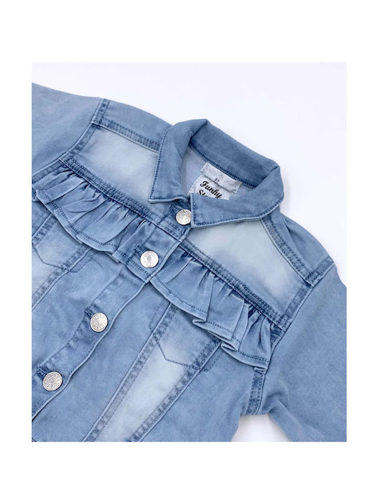 Funky Kids Denim Jacket Blue