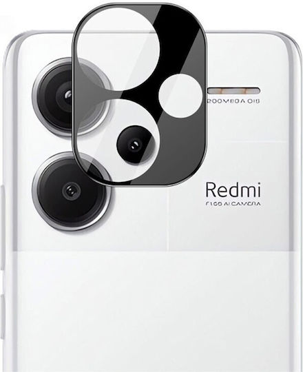 Camera Protection Tempered Glass Black for the Xiaomi Redmi Note 13 Pro Plus 5G