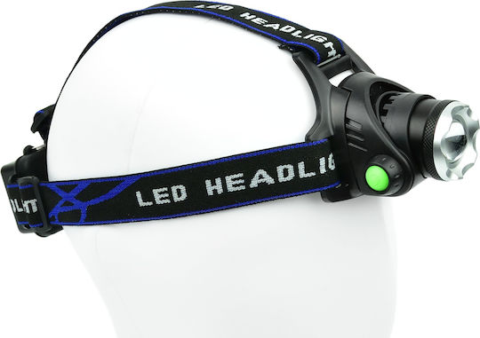 Geko Rechargeable Head Flash Light LED with Maximum Brightness 1000lm