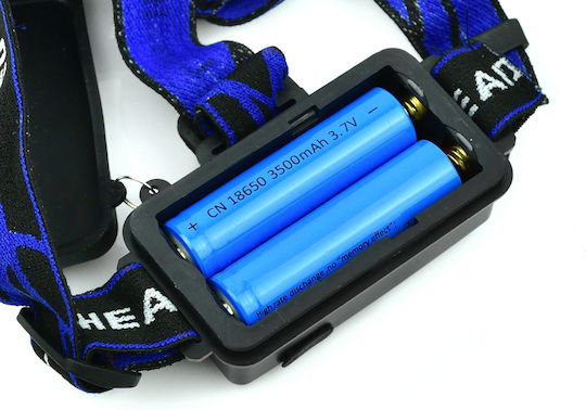 Geko Rechargeable Head Flash Light LED with Maximum Brightness 1000lm
