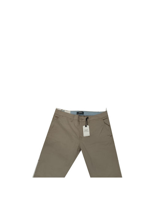 Garage Fifty5 Men's Trousers Chino in Regular Fit Gray