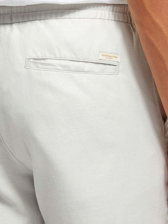 Warren Ανδρικό Παντελόνι σε Ίσια Γραμμή Heron Grey