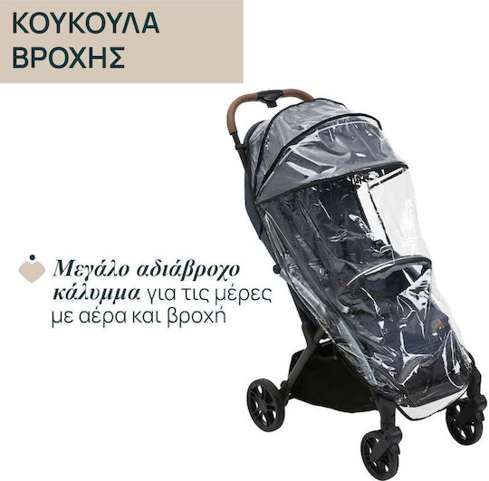 Chicco Goody Xplus Baby Stroller Suitable for Newborn Radiant Blue 7.5kg