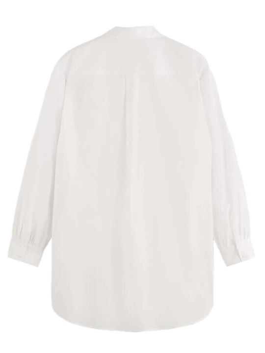 Scotch & Soda Γυναικείο Πουκάμισο White