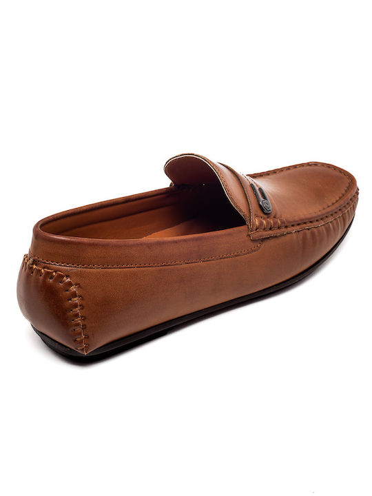 Antonio Donati Women's Moccasins in Brown Color