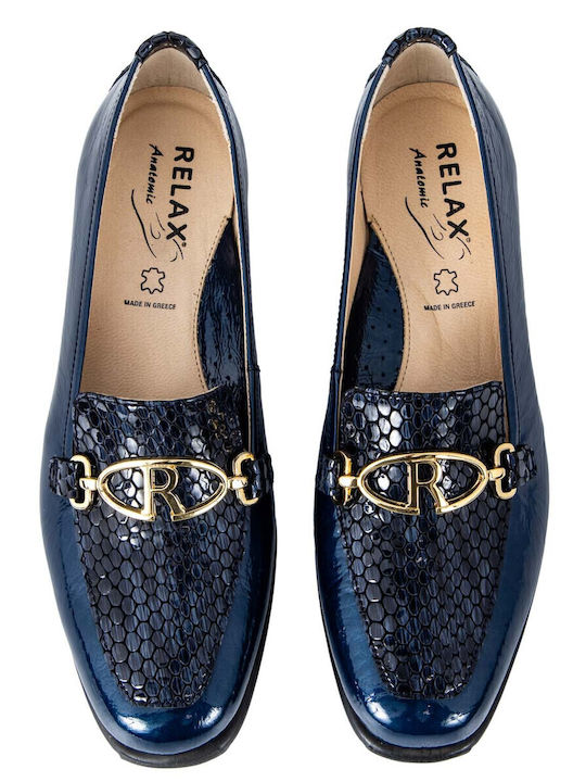 Women's Moccasins in Blue Color