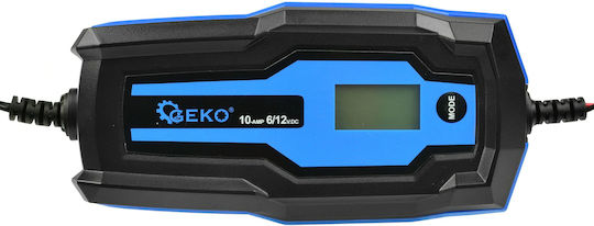 Geko Car and Motorcycle Battery Charger 12V