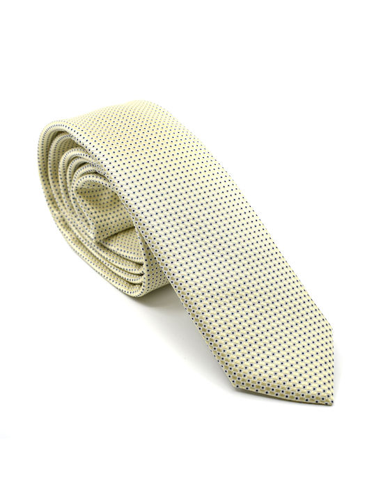 Hugo Boss Ανδρική Γραβάτα σε Κίτρινο Χρώμα