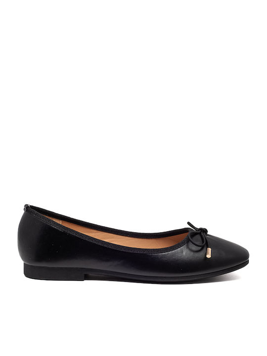 Damen Ballerinas Schwarz