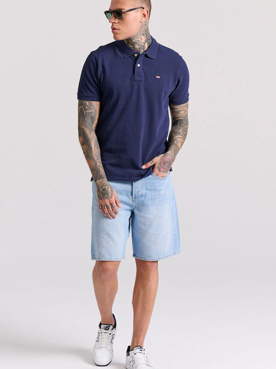 Polo Short Sleeve Blouse Navy