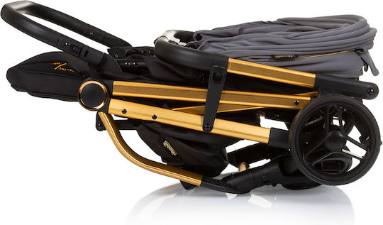 Chipolino Twister Adjustable Baby Stroller Suitable for Newborn Granite 8.2kg