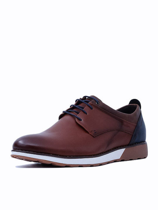 Men's Leather Casual Shoes Brown