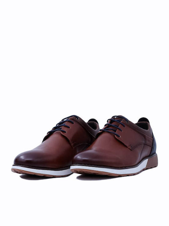 Men's Leather Casual Shoes Brown
