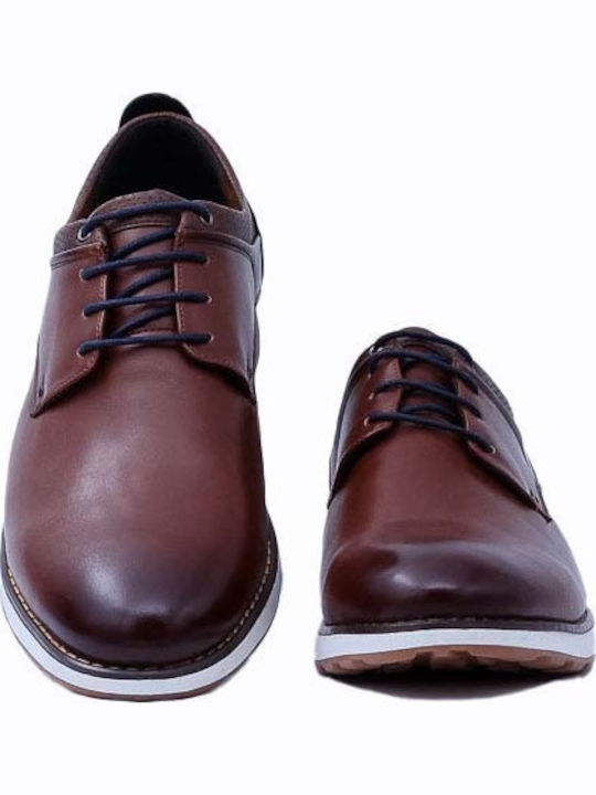 Men's Leather Casual Shoes Brown
