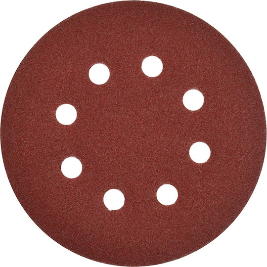 Geko Exzenterschleifer-Schleifblatt Κ150 / K150 mit Löchern 125x125mm