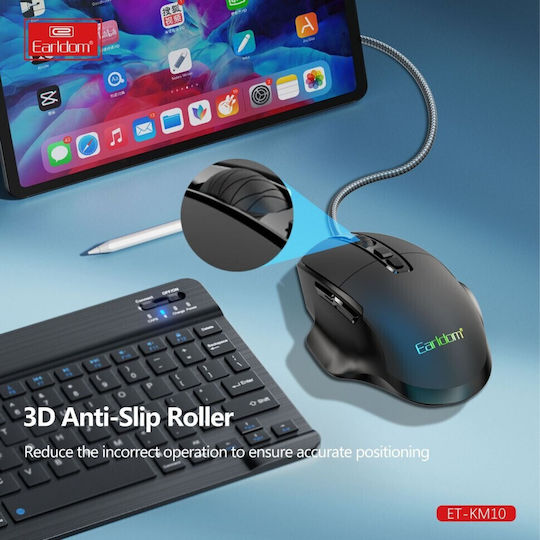 Earldom ET-KM10 Gaming Mouse Black