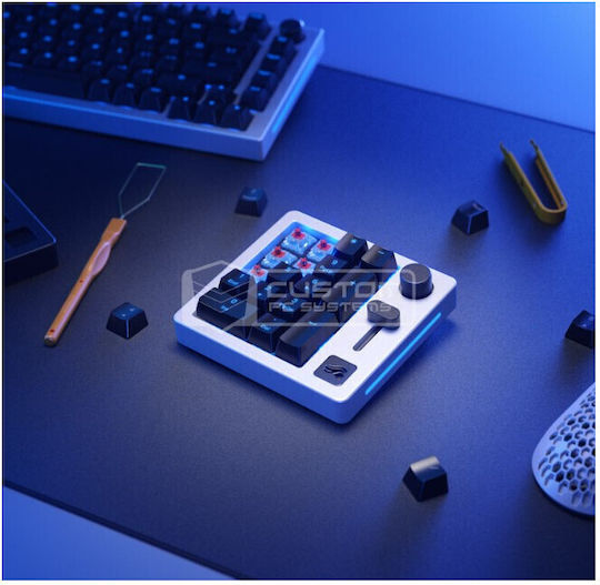 Glorious Gmmk Numpad Top Frame E-white Glo-acc-np-tf-ew