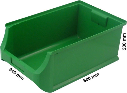 Allit Plastic Tool Bin Organiser W50xD31xH20cm