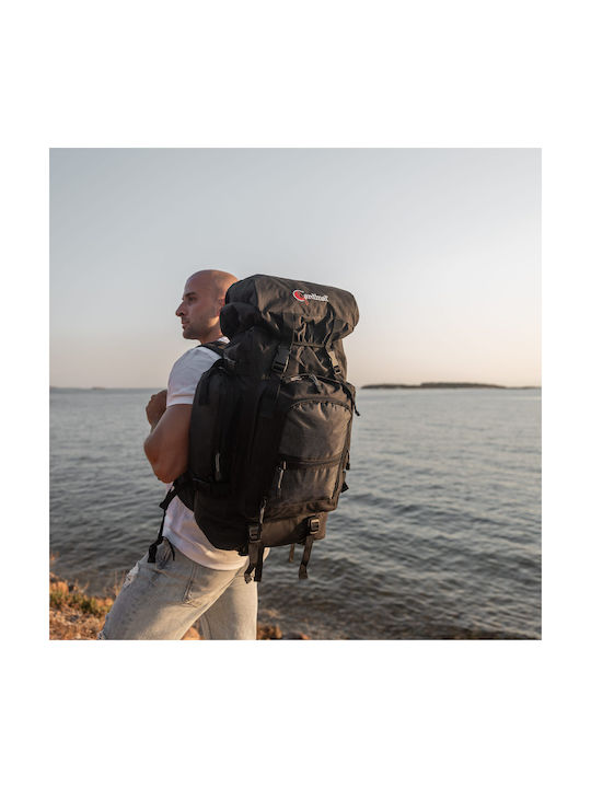 Cardinal Waterproof Mountaineering Backpack 60lt Black