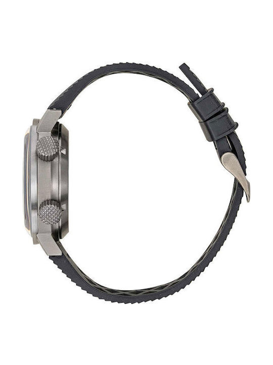 Lip Watches Men's Watch Automatic with Black Rubber Strap