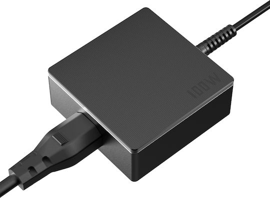 Lamtech USB-C Φορτιστής Laptop 100W με Αντάπτορα Τροφοδοσίας
