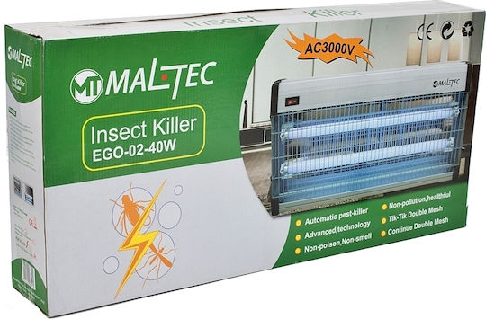 Lampa Maltec Ego 02 Ηλεκτρική με Πλέγμα 40W Lampa Maltec Ego 02 Ηλεκτρική με Πλέγμα 40W