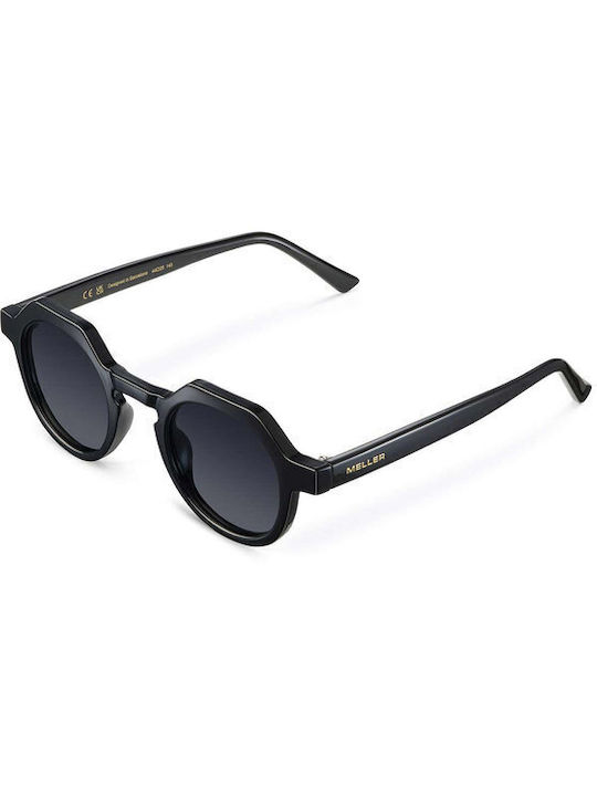 Meller Hasan All Sunglasses with Black Plastic Frame and Black Polarized Lens HA4-TUTCAR