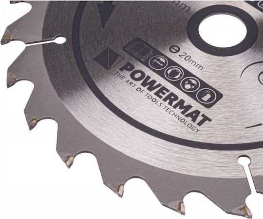 Powermat Диск за рязане с 24 Зъба 185мм