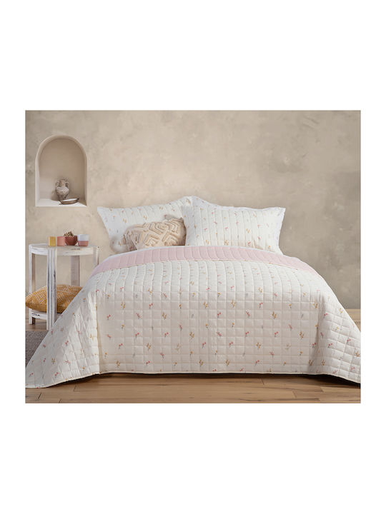 Nef-Nef Homeware Sierra Cuvertură Semi-dublu Microfibra Ecru 180x240cm