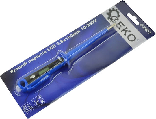 Geko Ανιχνευτής Τάσης G30807 με Εύρος Μέτρησης 10 - 250V