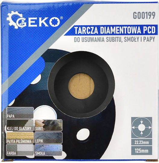 Geko Δίσκος Κοπής Δομικών Υλικών 125mm
