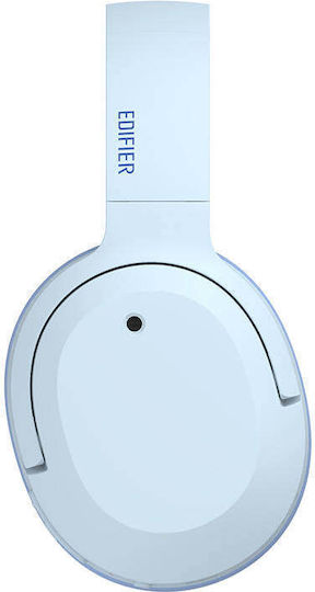 Edifier W820NB Wireless / Wired Over Ear Headphones with 49 hours of Operation and Quick Charge Blue
