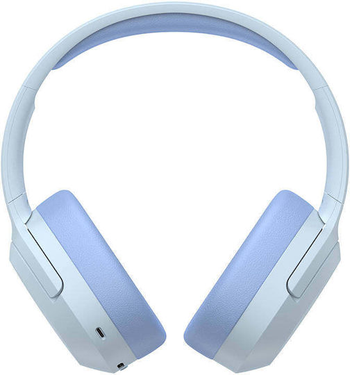 Edifier W820NB Wireless / Wired Over Ear Headphones with 49 hours of Operation and Quick Charge Blue