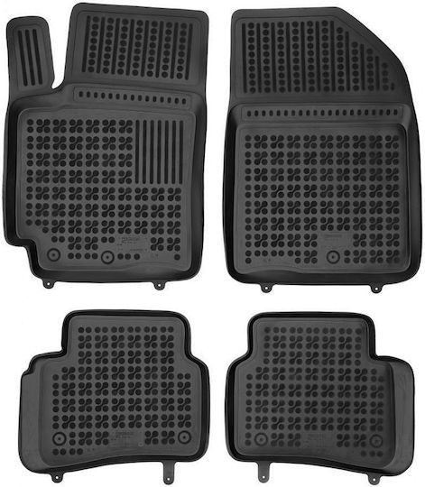 Rezaw Plast Set of Front and Rear Mats 5pcs for Kia Rio 2020+ Black