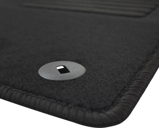 Rigum Set of Front and Rear Mats 4pcs for Mercedes-Benz V Kia Sportage 2022+ Black