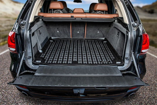 Rezaw Plast Trunk Mat Tray Type for Peugeot 3008 2020 Black