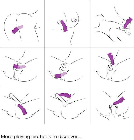 Vibrator On Вибратор G-Spot 11.8см Лилав