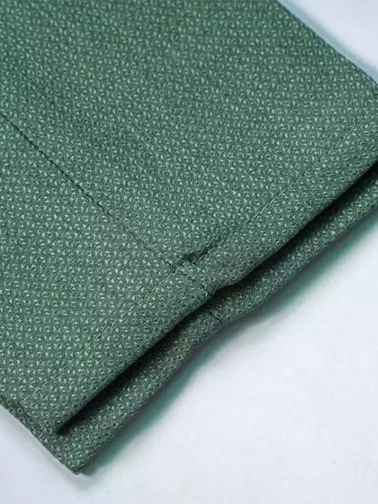Online Boys Baptism Suit with Vest 4pcs Green