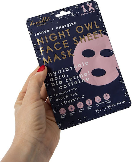 Night Owl Set de 5 măști de față cu vitamina C de la Upper Canada