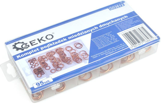 Geko Set Kassette mit Rädern 95Stück