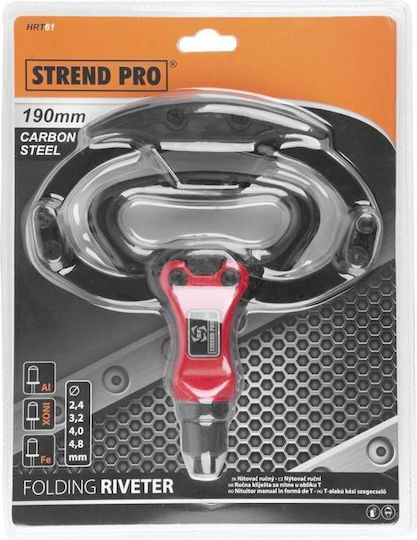 Strend Pro 229634 Riveter Tip Pistol Length 190mm