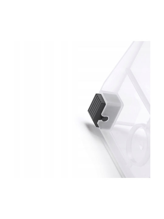Prosperplast Πλαστικό Κουτί Αποθήκευσης Διάφανο 28x12x12.5cm