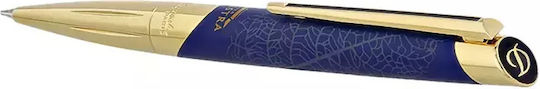 S.t Dupont Defi Millenium Linea Maestra Partagas Linea Maestra Partagas Blue Ballpoint Pen 405095