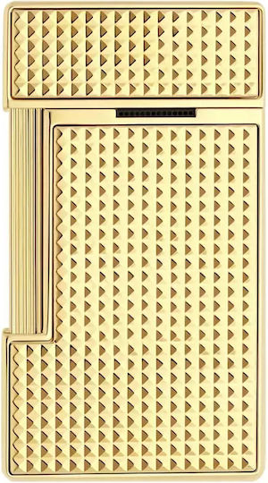 S.t Dupont Slimmy Diamond Head Golden Αναπτήρας 028009