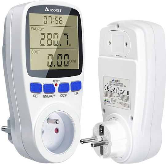 Izoxis Power Consumption Meter for Maximum Power up to 3.68kW