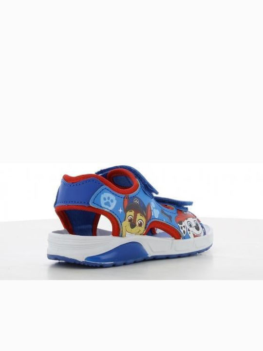 Nickelodeon Kinder Sandalen mit Klettverschluss & Lichtern Blau