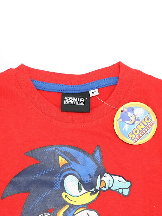 Sega Kids Blouse Short Sleeve red