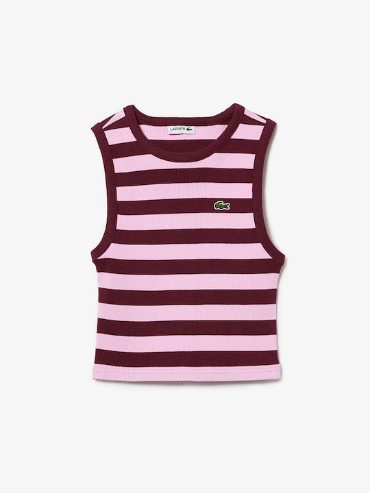 Lacoste Kinderhemd Ärmellos Rosa